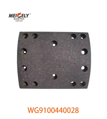 OEM WG9100440028 Rivestimento dei freni WG9231342069 per camion da scarico Howo