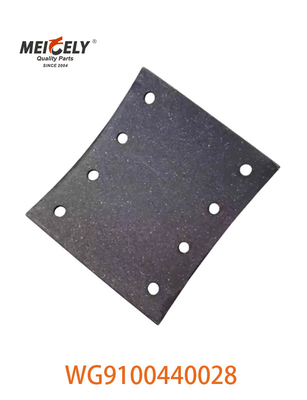 OEM WG9100440028 Rivestimento dei freni WG9231342069 per camion da scarico Howo