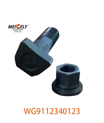 Dimensioni standard bullone ruota e dadi per SINOTRUK HOWO parti di camion WG9112340123