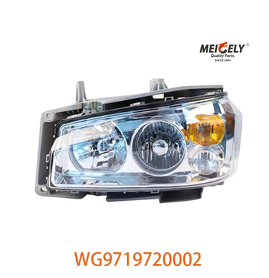 L'assemblaggio del proiettore anteriore destro WG9719720002 per SINOTRUK HOWO WG9719720001