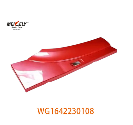 WG1642230108 Assemblaggio della sezione posteriore del paraurti anteriore destro per camion pesante Howo con materiale di gomma