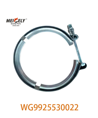 Parti del motore originali WG9925530022 Intercooler Hose Clamp per camion SINOTRUK