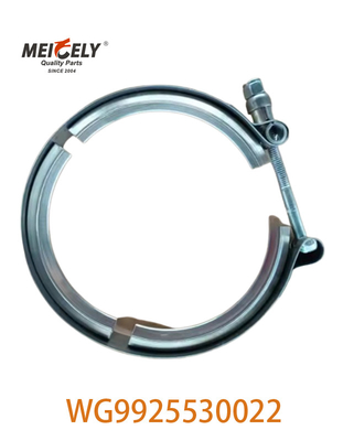 Parti del motore originali WG9925530022 Intercooler Hose Clamp per camion SINOTRUK