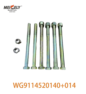 Originale WG9114520140+014 applicare per HOWO Placca di acciaio anteriore centro bullone