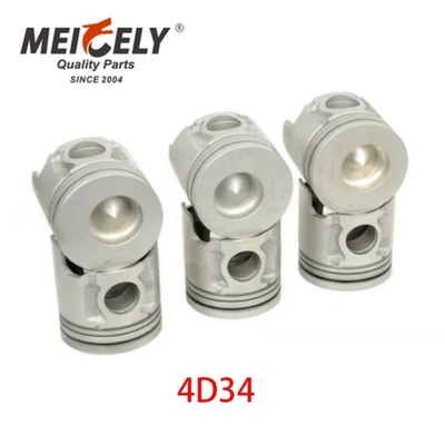 4D34 Parti di motori per escavatori a pistoni per motori Mitsubishi ME018277