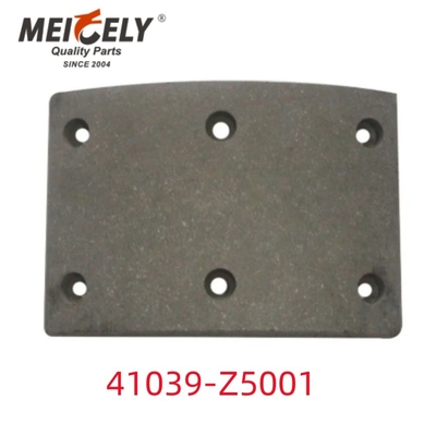 41039-Z5001 Rivestimento dei freni 44066-Z5063 Tipo standard per camion Dongfeng