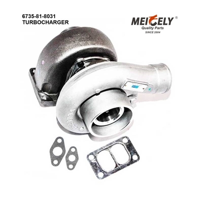 Turbocompressore per escavatori 6735-81-8031 / 6735-81-8500/6735-81-8401 per PC220-6 Motore HX35 6D102