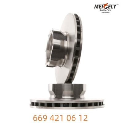 Acciaio forgiato 669 421 06 12 Disco freno Fortezza ineguagliabile Per Mercedes-Benz