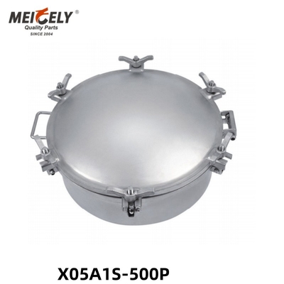Copertura per pozzi di stagno in acciaio inox di alta qualità X05A1S-500P per camion con serbatoio dell'acqua