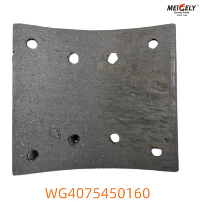 WG4075450160 Howo Pad di freno Materiale di attrito affidabile per una potenza di frenata ottimale