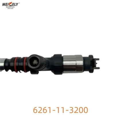 Iniettore carburante Common Rail Diesel OEM 6261-11-3200 per Komatsu