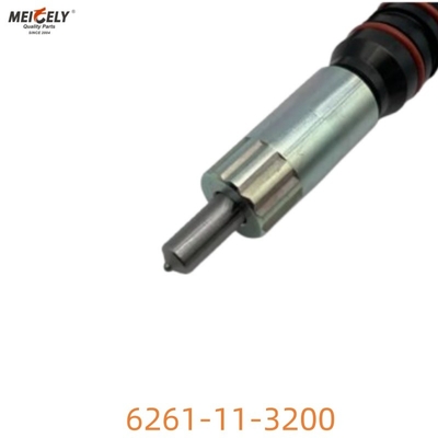 Iniettore carburante Common Rail Diesel OEM 6261-11-3200 per Komatsu