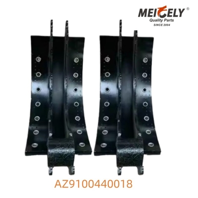 AZ9100440018 OEM High-Performance Heavy-Duty Brake Shoe Assembly per Howo