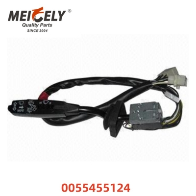 Interruttore di segnale di curva di precisione OEM 0055455124 Interruttore di combinazione della colonna di sterzo per Mercedes-Benz