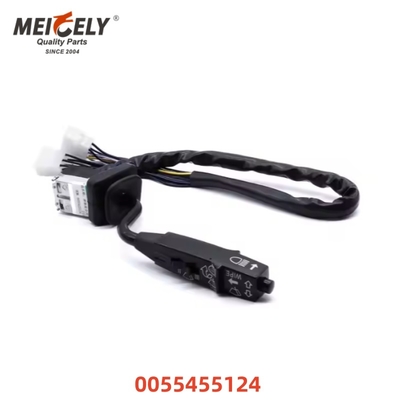 Interruttore di segnale di curva di precisione OEM 0055455124 Interruttore di combinazione della colonna di sterzo per Mercedes-Benz