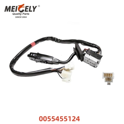 Interruttore di segnale di curva di precisione OEM 0055455124 Interruttore di combinazione della colonna di sterzo per Mercedes-Benz