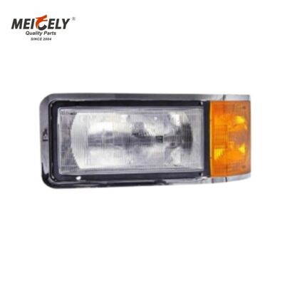 Gruppo faro standard OEM con lente in policarbonato resistente agli urti per installazione plug-and-play su camion pesanti Mack