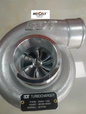 Sovralimentazione 49189 del motore diesel del metallo 00501 AF0739 TD04-15G