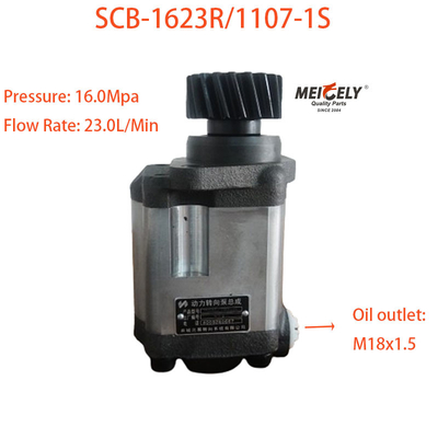 SCB-1623R/1107-1S WD12 Serie 19 Pompa di sterzo a denti per Weichai