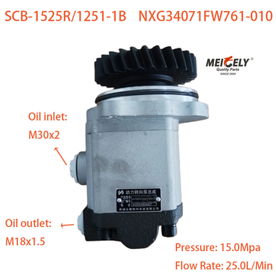 Camion miniere NXG34071FW761-010 Pompa di sterzo di potenza Pompa di olio