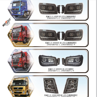 Assemblaggio di fari a LED per camion pesanti Shaanqi H3000 M3000S X3000