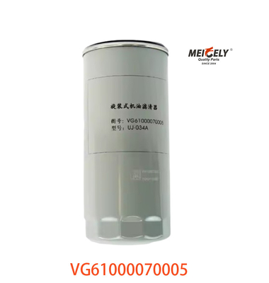 Filtro di olio per motore Weichai VG61000070005 per Sinotruk Howo JX0818A