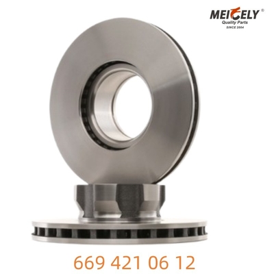 Acciaio forgiato 669 421 06 12 Disco freno Fortezza ineguagliabile Per Mercedes-Benz